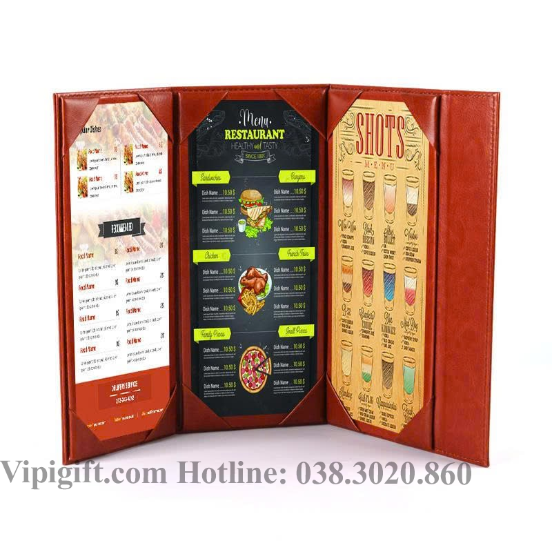 menu in ấn
